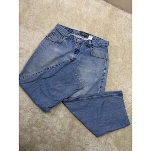 Vintage Levis Silver Tab Jeans Mens 34x32 (34x27) Blue Baggy Fit Y2K Grunge